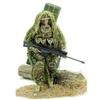 12 Inch Action Figures Military Set, 1/6 Scale Sniper Soldier Model with Weapons and Accessories for Collectors and Gifts (All-Terrain Camouflage) view 1