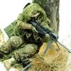 12 Inch Action Figures Military Set, 1/6 Scale Sniper Soldier Model with Weapons and Accessories for Collectors and Gifts (All-Terrain Camouflage) view 2