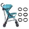 Taxinyx Elastics Tyre Replacement Outer Tire Pram Tubeless Tyre Strollers Wheel Casing Outer Cover for Strollers Wheels view 2