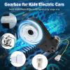 2Pcs 12V RS550 40000RPM Ride On Upgrade Motor Gearbox Powered Wheels Electric Motor High Speed Engine Jeep Upgrade Replacement Parts view 4