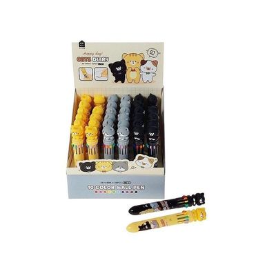 10-color cats pen (36pcs)