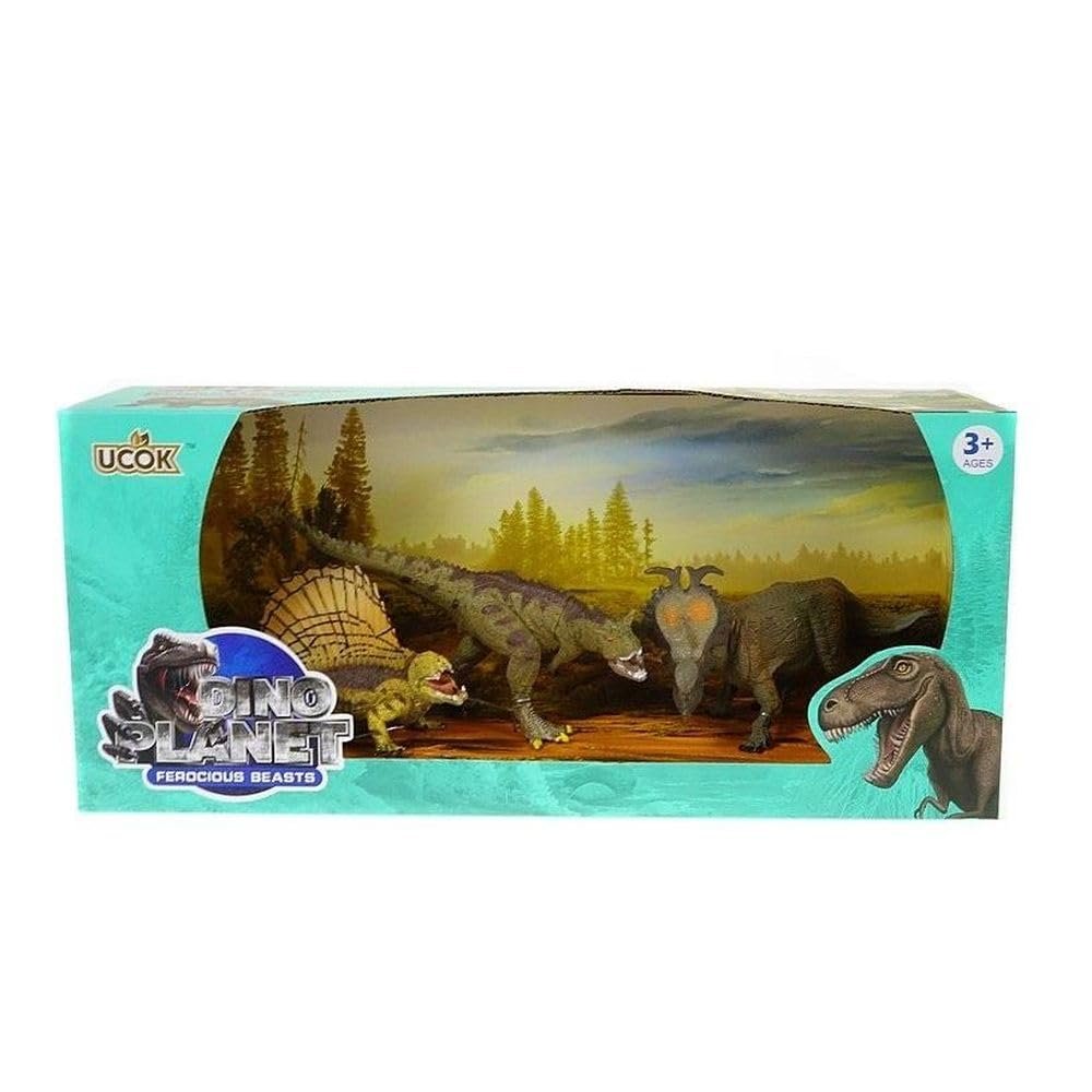 Dinosaurs 17cm 3pcs