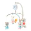 Carousel over cot Bears and bunnies melody view 1