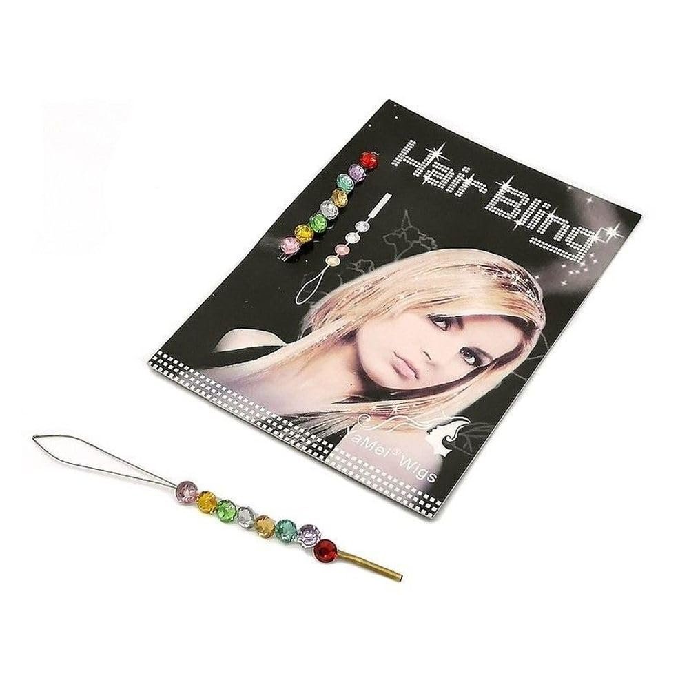 Beads for weaving in hair