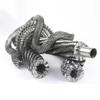1PCS 1M Stainless Steel Spiral Hollow Fin Heat Sink For Tubular Cooling Tube Heat Conduction Heating Fin Tube Drying Radiator Parts(ID 25mm height 7mm) view 3