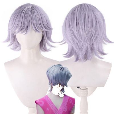 AXVJKRTU Anime Cosplay Wig for Girls, Halloween Costume Hair, Multiple Colors and Styles (Mystery)