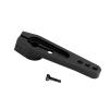 Menolana 25T Servo Horn Long Steering Servo Arm Parts Accessories M2 Threads Metal Steering Arm for RC Car Toy Model, Black view 1