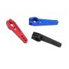 Menolana 25T Servo Horn Long Steering Servo Arm Parts Accessories M2 Threads Metal Steering Arm for RC Car Toy Model, Black view 2