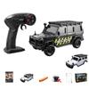 FILONA 1/43 RC Crawler Model, Full-Proportional Remote Contral Crawler with APP Control and Dual Body Shell, Ideal RC Vehicle Model for Hobbyists (Black) view 1