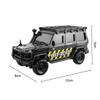FILONA 1/43 RC Crawler Model, Full-Proportional Remote Contral Crawler with APP Control and Dual Body Shell, Ideal RC Vehicle Model for Hobbyists (Black) view 3