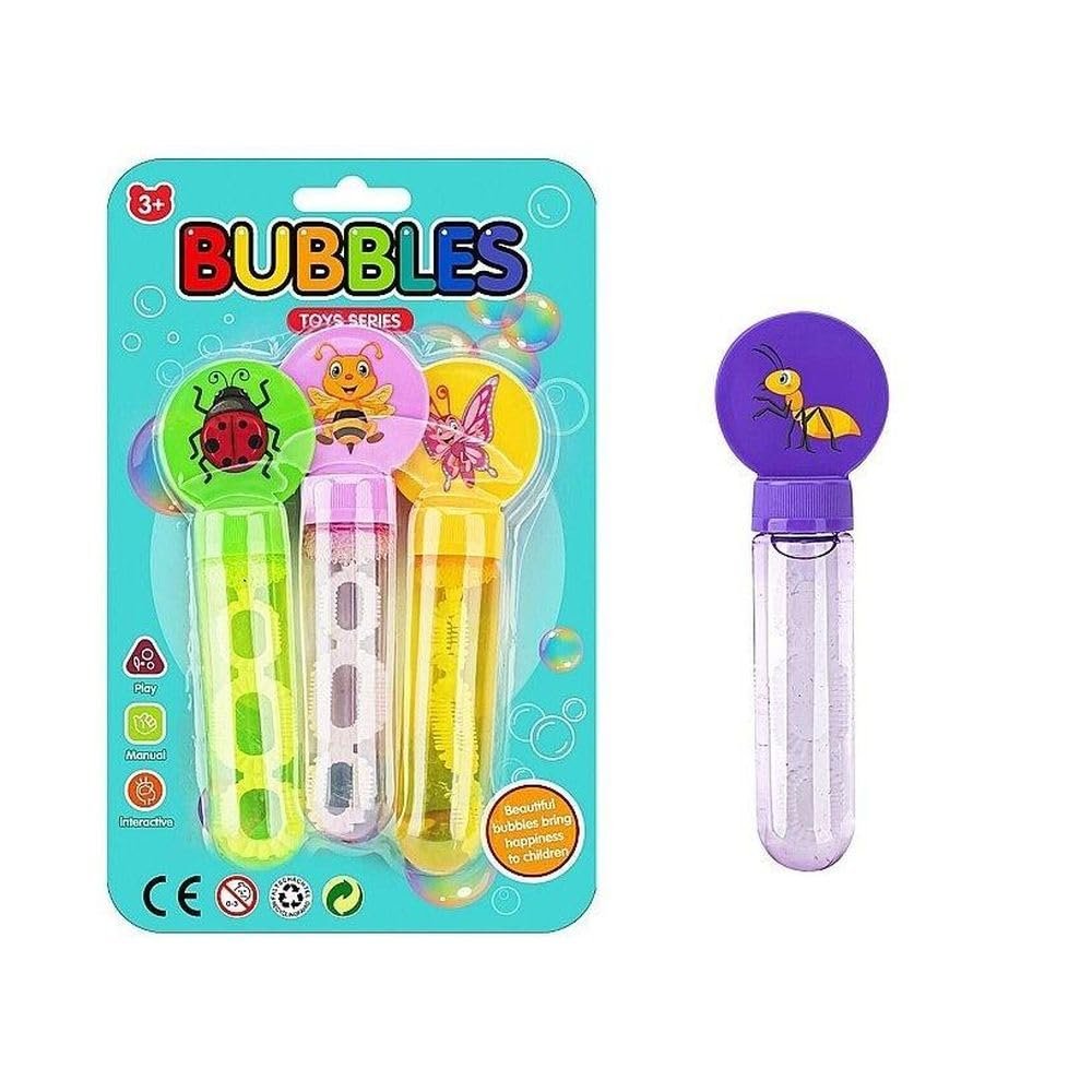 Soap bubble sticks insects 14cm 3pcs
