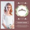 BESPORTBLE Baroque Tiara, Bridal Crown Headdress for Wedding, Halloween Party, Photoshoot Hair Decor, Girl Crown Accessory view 3