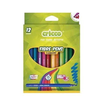 12 colors CRICCO felt-tip pens