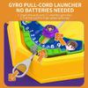 Cross-Border Pull-Out Gyro Battle Disk Children's Parent-Child Interactive Toy Set for Multi-Player Competitive Battles view 2