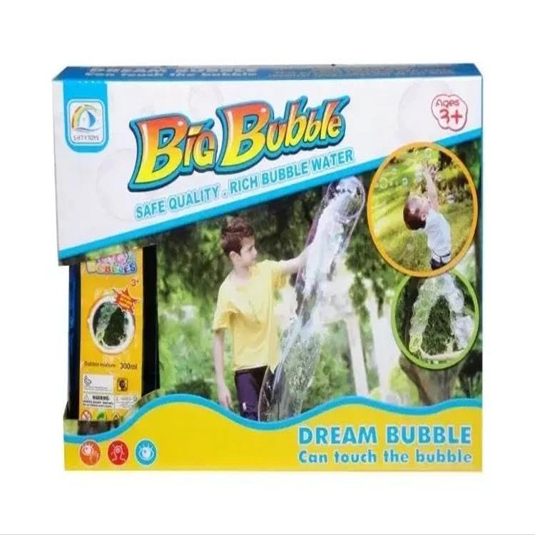 Set for large soap bubbles
