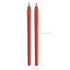 Adorainbow 2pcs Inkless Everlasting Erasable Pencils for Students Portable Eternal Writing and Drawing Pencils with Red Sandalwood Barrel for Classroom and Art Supplies view 2