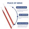 Adorainbow 2pcs Inkless Everlasting Erasable Pencils for Students Portable Eternal Writing and Drawing Pencils with Red Sandalwood Barrel for Classroom and Art Supplies view 3