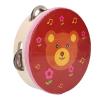 Alomejor Kids Hand Drum, Musical Educational Instrument with Stainless Steel Cymbals for Preschool Musicians and Music Lovers (#3) view 3