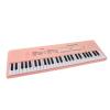 Alomejor 54 Key Electronic Keyboard, Plastic Portable Piano for Kids with Microphone, 8 Tones 6 Songs 5 Rhythms, Educational Musical Toy for Boys Girls Ages 3 4 5 6 7 8 (Pink) view 3