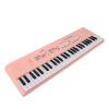 Alomejor 54 Key Electronic Keyboard, Plastic Portable Piano for Kids with Microphone, 8 Tones 6 Songs 5 Rhythms, Educational Musical Toy for Boys Girls Ages 3 4 5 6 7 8 (Pink) view 4