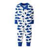 Hanna Andersson, Boys, Sleeper (Infant/Toddler), Whales, 18 Months-24 Months, Infant view 1