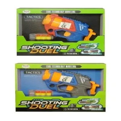 Gun with foam shells