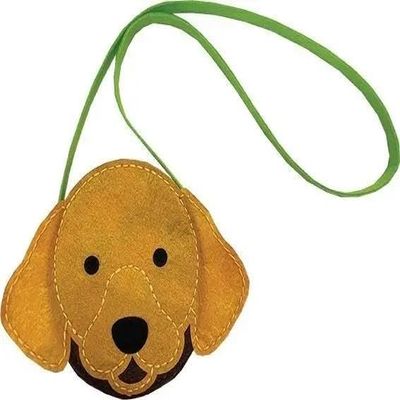 Shoulder bag dog brown STnux