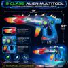 19" Alien Sci-Fi Foam Blaster, Multicolor Futuristic Space Weapon Design, Lightweight Full Foam Prop for Cosplay, Halloween, Film, Display view 2