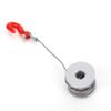 SPYMINNPOO 25T Servo Winch Roller, Aluminum Alloy RC Crawler Winch Accessory, with Effect, for 25T Servo Winches (Silver Red) view 2