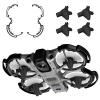 2 in 1 Anti-Collision Protection Set for DJI AVATA 360, Propeller Guard Protector & Landing Gear, Drone Accessories for DJI Avata 360, Black view 1