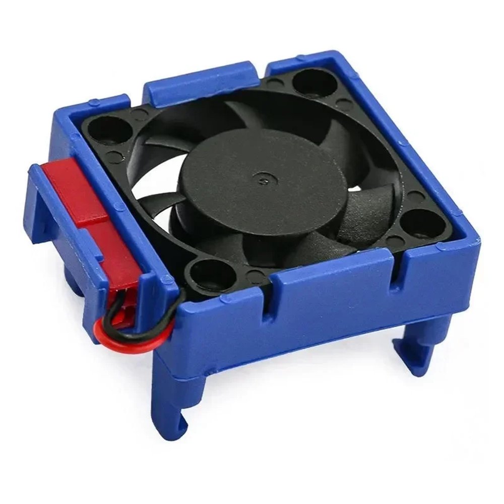 Rc Upgrade Components For Traxxas For Bandit For Rustler For Stampede For Slash 2WD / 4X4 For VXL For VXL-3S Velineon ESC Heat Sink Cooling Fan Parts(Blue)