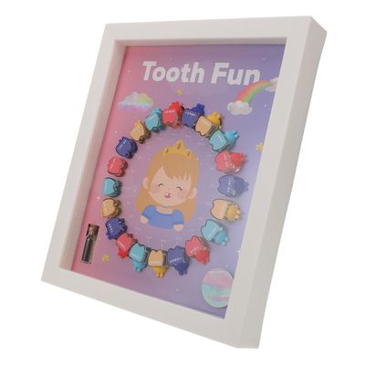 Vaguelly Tooth Holder Tooth Keepsake Box for Boys Cartoon Design Newborn Storage Organizer Compact Keepsake Case Preservation