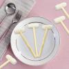 ISDVBUY 24 Pack Natural Hardwood Mini Wooden Mallets view 4