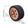 RC Tyre Toys Models Compatible With ARRMA For ZD For Racing For EX07 1/7 4WD Brushless RC For Racing Car 109mm RC Tires Wheel 17mm Hex Hub 8585 Tyre(4Pcs) view 2