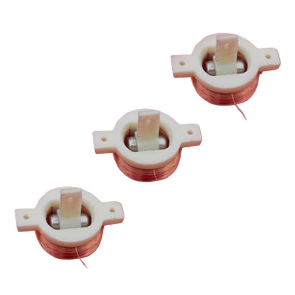 3PCS Torque Steering Gear 1.6g 20ohms Electromagnetic Servo Actuator Coil Hollow Cup Motor Compatible with RC Fixed Wing Airplane