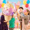 Atiloy Ice Cream Pinata Pink Cupcake Pinata with Stick & Blindfold Cute Candy Pinata for Girls Birthday Ice Cream Themed Party Decorations Summer Baby Shower Wedding Princess Party Supplies view 3