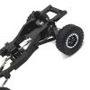 EONSMN Upgrade Frame Chassis for MN 1/12 MN82 LC79 RC Car 6061 Aluminum Frame with 1144 Cast Iron Drive Shaft Gears for MN82 Upgrades (Black) view 4