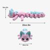 3D Printed Toys 8 Inches Fidget Creature Flexible Animals - 3D Printing Action Figure Toys for Stress Relief, Cute Animal Figurines for Desk Dcor (Candy Fox) view 3
