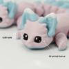 3D Printed Toys 8 Inches Fidget Creature Flexible Animals - 3D Printing Action Figure Toys for Stress Relief, Cute Animal Figurines for Desk Dcor (Candy Fox) view 4