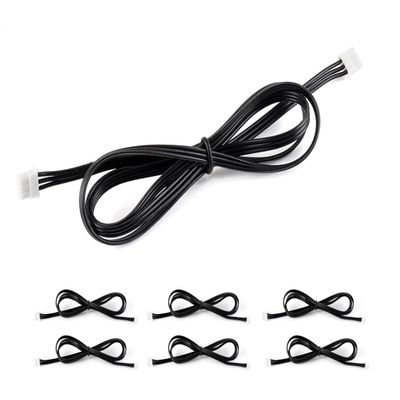 5264-3PIN Servo Cable (6PCS), Compatible with ST/SC/CF Series servos @XYGStudy (SR-Cable-5264-3PIN-900mm-6PCS)