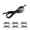 5264-3PIN Servo Cable (6PCS), Compatible with ST/SC/CF Series servos @XYGStudy (SR-Cable-5264-3PIN-900mm-6PCS) view 1