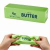 Butter Sticks Squishy Toy, Slow Rising Squishy,Squeeze Ball Realistic Butter Stick Soft Squeeze Fidget Toys for Adults,Stress Relief Ball for Office Party Favors Easy to Clean (Green, 1 PCS) view 1