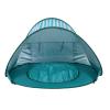 Baby Beach Tent, UPF 50+ Sun Protection Pop Up Shelter with Built in Pool for Toddlers Green Stripe 47x31x27 Inch view 1