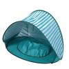 Baby Beach Tent, UPF 50+ Sun Protection Pop Up Shelter with Built in Pool for Toddlers Green Stripe 47x31x27 Inch view 3