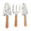 Jinhxofs Set of 3 Mini Tools for Gardening with Rake And Spade for view 1