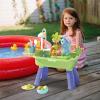 Children Water Activity Table - Sensory with Pump, Multi Function Learning Toy, Engaging Outdoor Center, Skill Building Fun for Kids | Ultra-Safe Lightweight Backyard, Patio, Beach, Garden view 2
