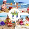 Children Water Activity Table - Sensory with Pump, Multi Function Learning Toy, Engaging Outdoor Center, Skill Building Fun for Kids | Ultra-Safe Lightweight Backyard, Patio, Beach, Garden view 4