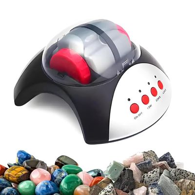 Acivirdde Electric Rock Tumbler Kit - Low Noise Stone Polisher with Auto Shut-Off for DIY Gem Grinding & Science Experiments