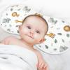 Zwlttyd Tropical Animals Muslin Burp Cloths for Baby Boys Girls 22" x 11" 4 Layer 100% Cotton Soft Absorbent Burping Cloths 4 Pack Burp Towels for Baby Drool and Messes view 4