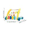 FytStycale Learning Walking Car Early Stand Early Push Walking Toy for Exercise Sitting Playing, Rabbits Green view 4